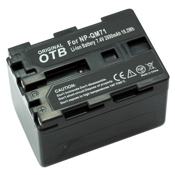 batteria per Sony NP-FM70 NP-QM71 