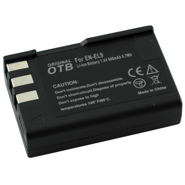 batteria per EN-EL9, EN-EL9a