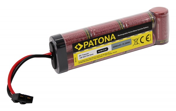 Batteria RC 8.4V 4200mAh Ni-MH con connettore Traxxas per veicoli RC 